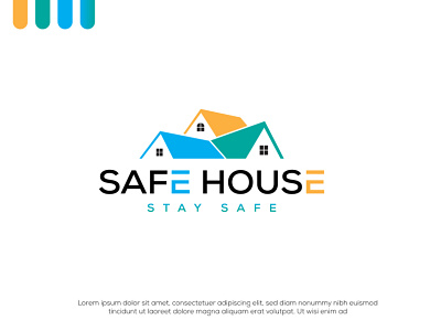 Safe House building logo design house logo logo real estate logo