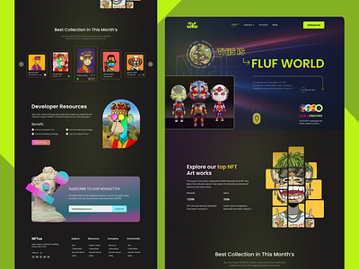 NFT Landing Page