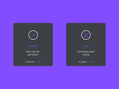 Daily UI-Day #011-Flash Message (Error/Success) 100daychallenge buttons cards checkout dailyui process uidesign userinterface uxdesign webdesign wrong