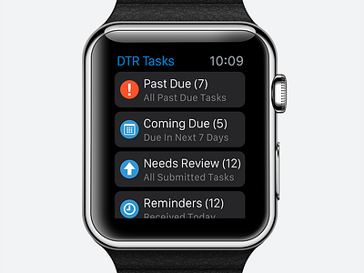 Tasks app for Apple Watch