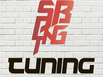 Tuning store logo app branding design graphic design illustrator lettering logo typography vector