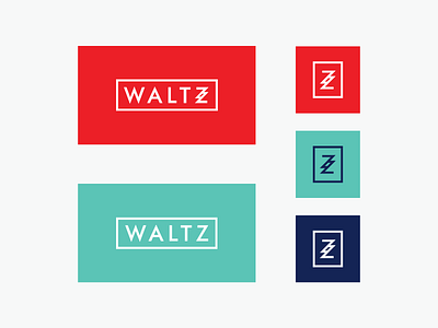 Waltz Networks identity letterform lightening logo logotype networking process sharp speed waltz wordmark