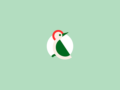 Taptap woodpecker logo africa bird bird logo branding logo mark woodpecker