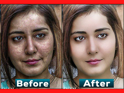 photo retouching by photoshop