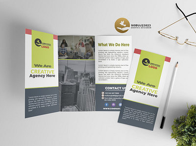 Business Trifold Brochure branding brochure brochure design brochure layout brochure mockup brochure template graphicdesign graphics photoshop poster trifold trifold brochure trifold brochure design trifold mockup trifold template
