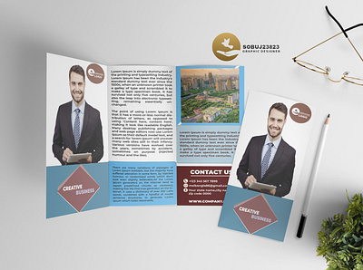 Business Trifold Brochure branding brochure brochure design brochure layout brochure mockup brochure template brochures brochures design design graphicdesign graphics trifold trifold brochure trifold brochure design trifold mockup trifold template