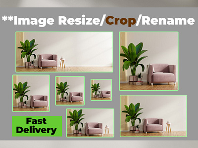 bulk image resize and crop  photo resizing  rename