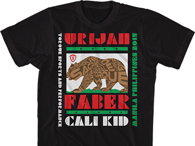 Urijah Faber Manila Cali Walkout tee