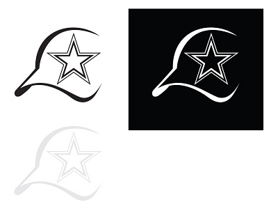 Heads Up Cowboys cowboys dallas graphic design hat hats icon instagram logo sports star watermark