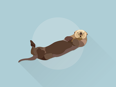Sea Otter illustrator works
