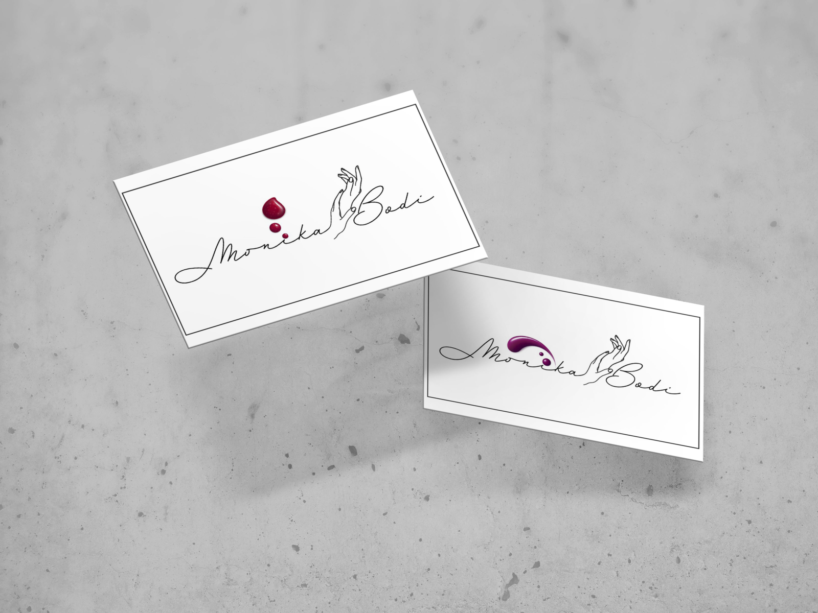 Nail Art Business Card Ideas By Egevadesign On Dribbble