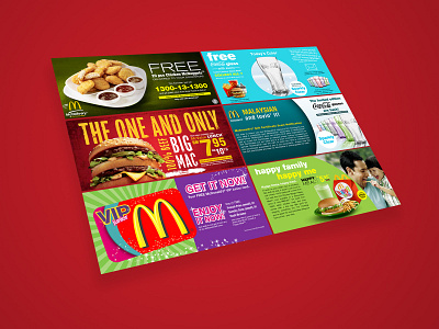 McDonald's Promotional Website Banners