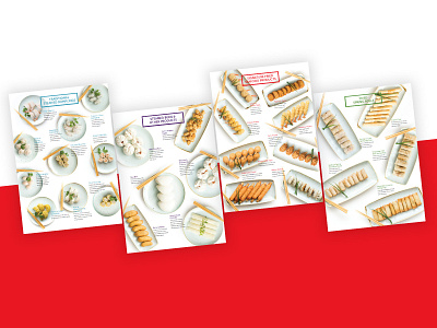 Tasman Foods Catalogue Design catalogue design dumplings food and drink