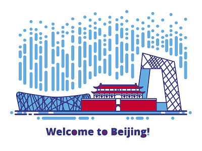 Welcome to Beijing! asia beijing building china city house nest