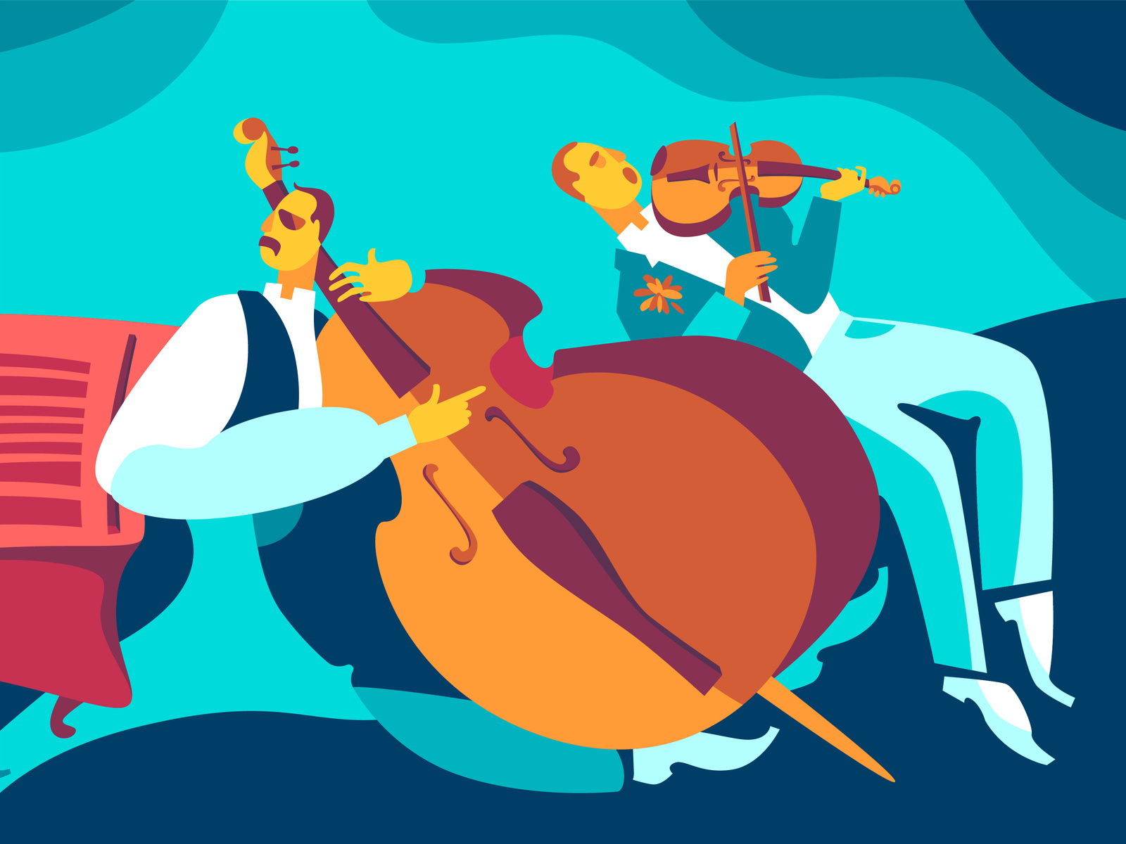 ukrainian-traditional-music-by-olena-golubiatnikova-on-dribbble