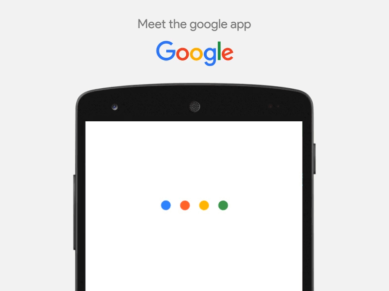 Google voice search - Motion Experiment animation app card google loader mobile pixel results search ui ux voice search