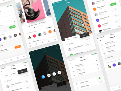 App Mockup Screens