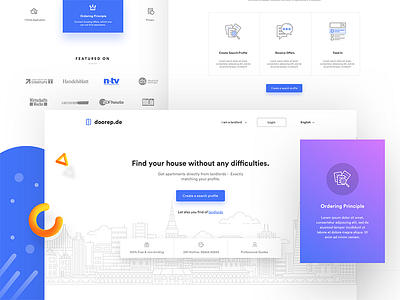 Doorep landing page