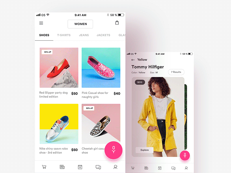 Voysis - AI platform for e-commerce ai app checkout ecommerce fashion landingpage payment ui design voice voice search voysis website