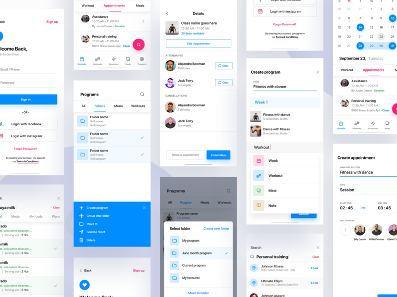 fitness meal tracker app by divan raj dribbble dribbble meal tracker