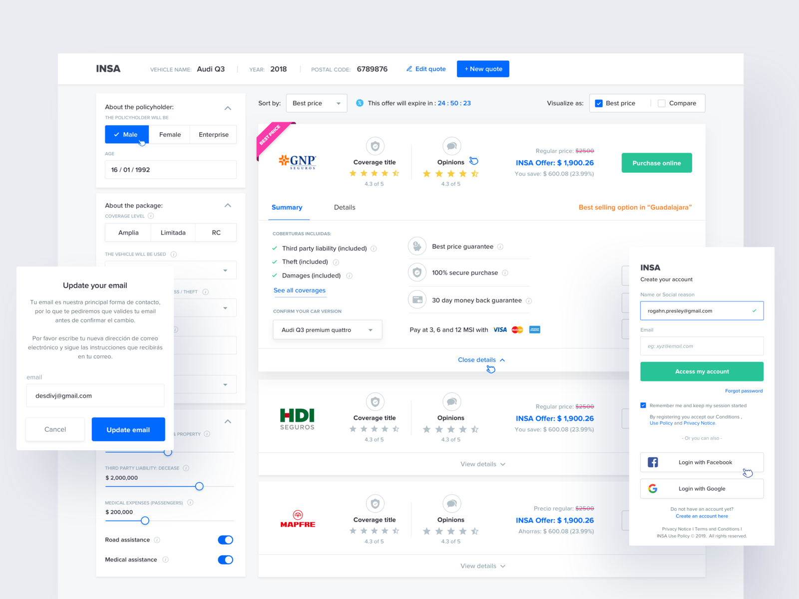 Clean Ui By Isaias Valencia Dribbble