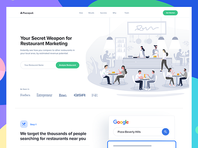 Placepull Landing page - Live