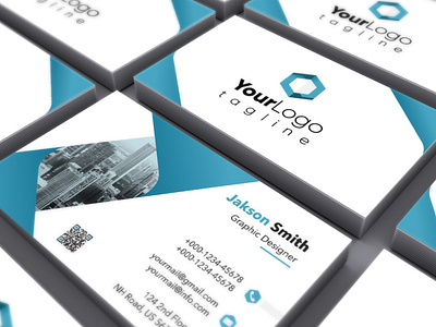 Modern Business Card | Stationary Item | Visiting Card