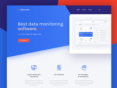 Datamonitor - landing page