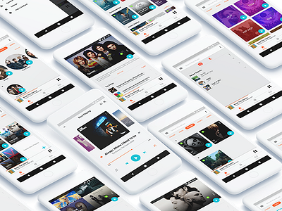 Google Play music redesign part II app redesign interaction design music app user experience design