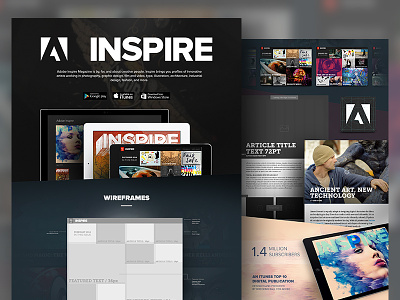 Adobe Inspire Digital Magazine adobe adobe inspire digital publication dps indesign