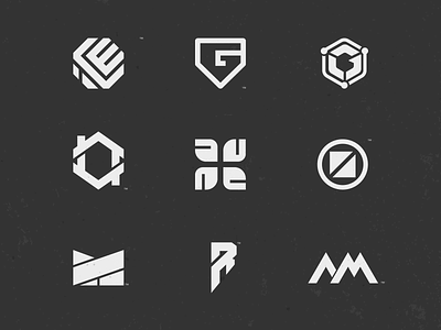 Logofolio 1 behance brand identity branding design icon illustration logo logo design logo grid logo mark logotype