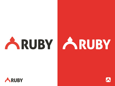 Ruby brand branding design graphic design illustration jewerly logo logodesign vector