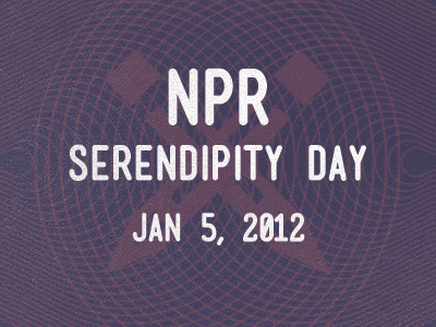 Npr Serendipity Day Button