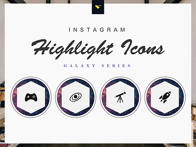 Instagram Highlight Cover Icons 190 Set Galaxy Series android art branding clean cover highlight cover icon ecommerce etsy flat graphic design highlight cover highlight icon icon instagram stories instagram story ios minimal mobile ui ux