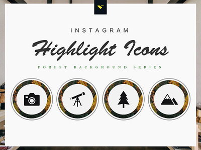 Instagram Highlight Cover Icons 190 Set Forest Series android art branding clean cover highlight cover icon ecommerce etsy flat graphic design highlight cover highlight icon icon instagram stories instagram story ios minimal mobile ui ux
