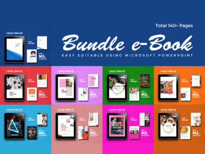 eBook Bundle Design PowerPoint Template by Rivat Fauzi on Dribbble