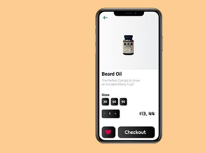 Checkout Page beard oil checkout page ecommerce freelancer uidesign uiux