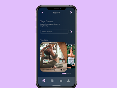 Yoga Classes UI freelancer iphone mockup iphone mockup template iphone mockups ui uichallenge uidesign uidesigner uiux yoga yoga app yoga ui