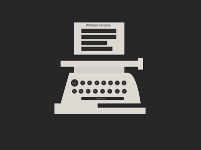 Typewriter Design for our Website Dashboard