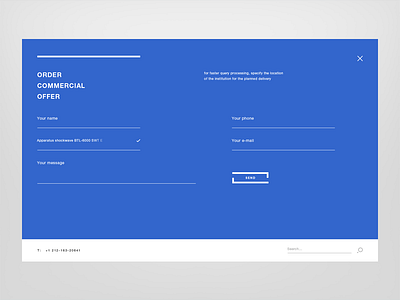 MEAMED — order offer blue commercial creative design digital e commerce ecommerce form interactive medical medicine minimalistic modern order popular shop ui ux web website