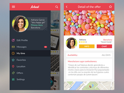 App design app button clean invite ios mobile simple sweet ui user ux web