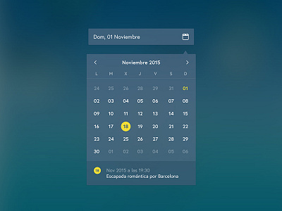 Calendar app calendar ios mobile ui ux