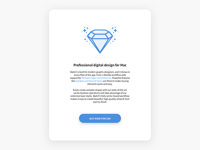 Buy now! android app buy diamond illustration ios material minimal sketch