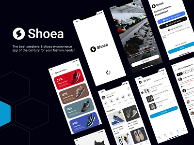 Shoea E-Commerce | Mobile App Design app design emcommerce app mobile app design shoes app design ui ui ux designer user experience ux