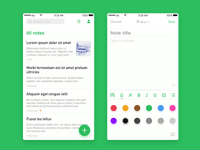 Evernote Redesign I