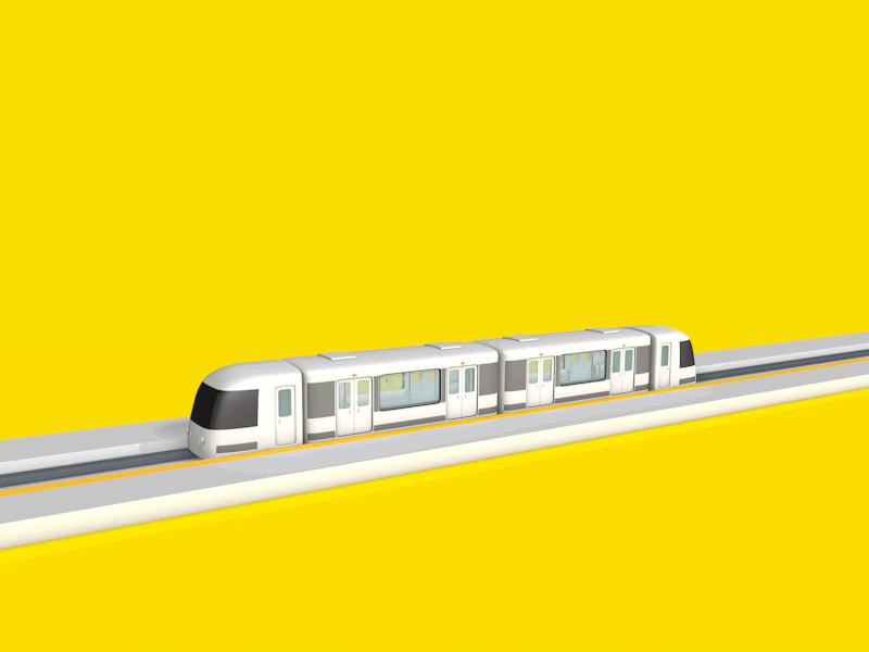 a little try c4d gif train