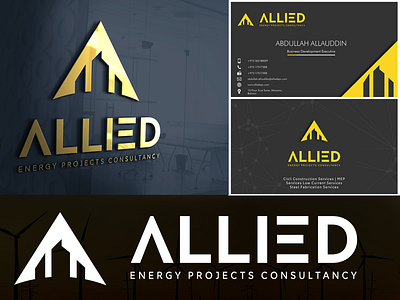 Allied Energy Projects Consultancy Logo 2dlogo 3dlogo design icon illustration logo logodesigning logoexpert vector