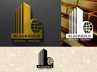 Blackgold General Trading Logo 2dlogo 3dlogo design flat illustration logo logodesigning logoexpert minimal vector