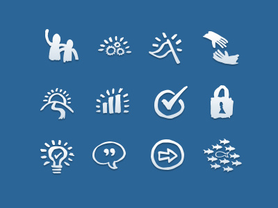 Marker Icons blue icons illustration marker