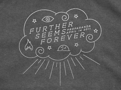 Further Seems Forever April 14 grey merch music